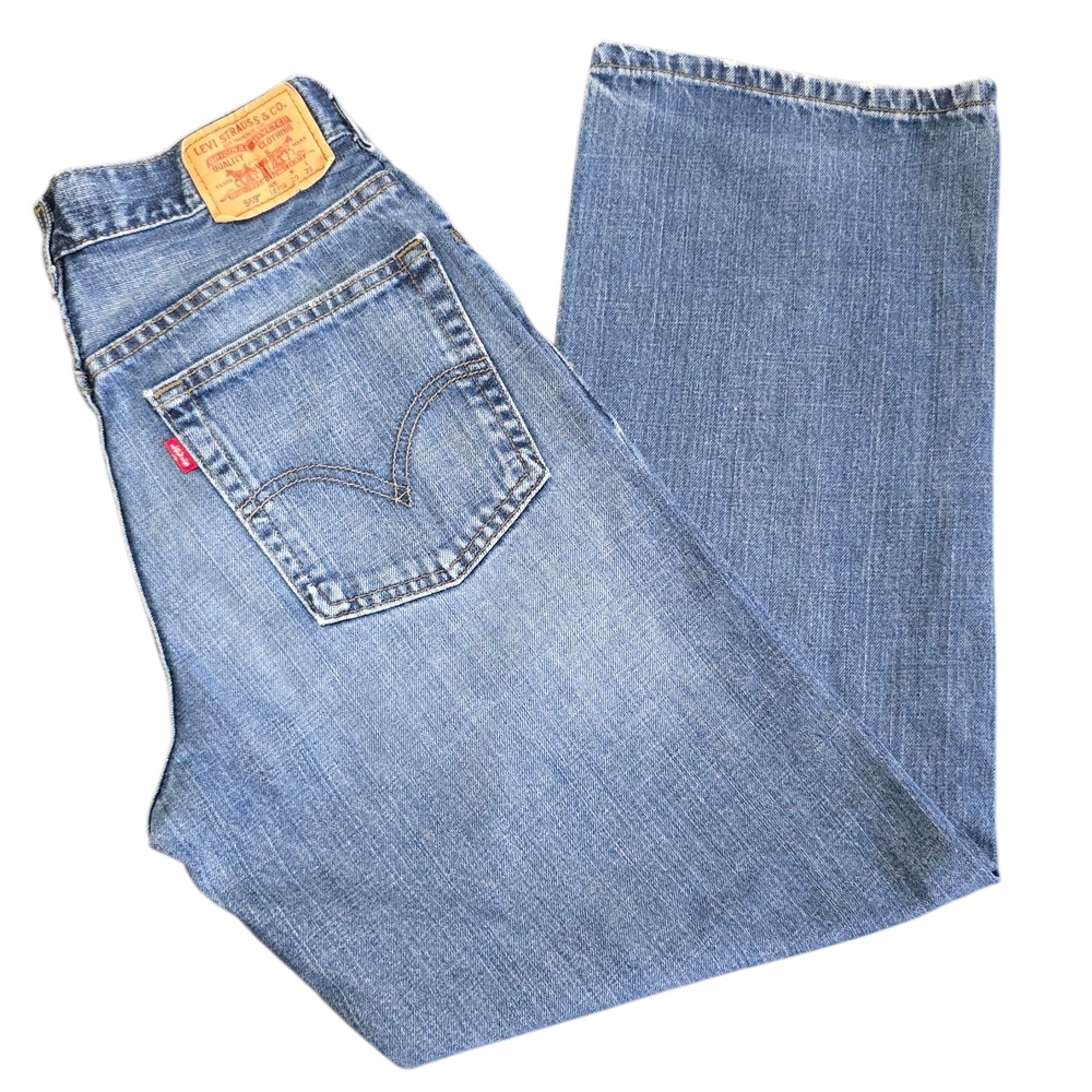 Levi's Light Blue Straight Jeans